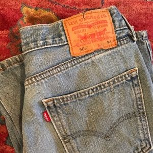 Levi’s Vintage 505 Straight Fit Jeans